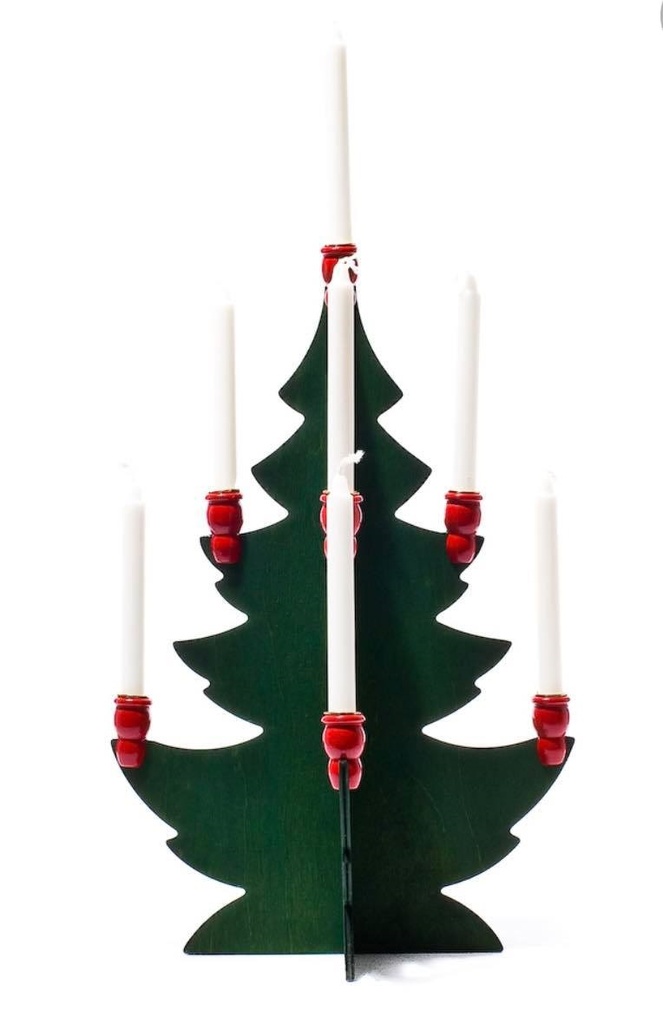 [SPE029] Christmas tree 33 cm - 9 bougies